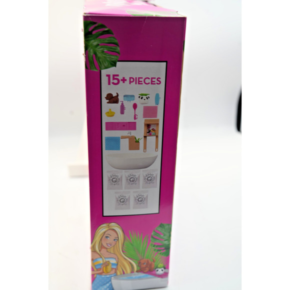 Barbie‎ Self-Care Fizzy Bath Doll Set Blonde with Accessories Mattel - Picture 3 of 4